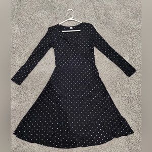 Black Polka Dot Dress!